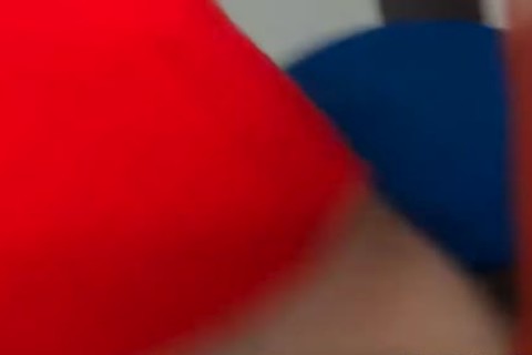 filthy brunette hair Trans Jerking giant penis