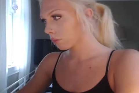 lusty shemale wanking Off