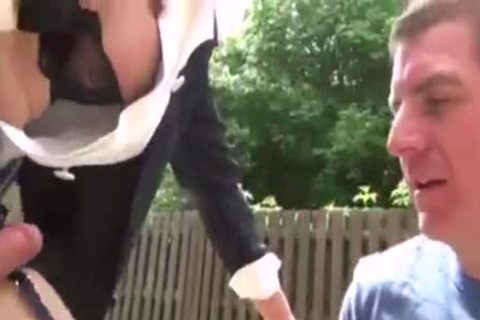 Business collision With excited Ladyboy
