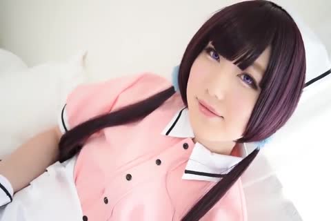 Sakuranomiya Maika shemale Futa Cosplay