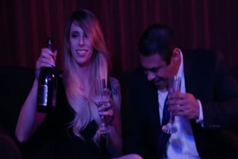 Trans babe Casey Kisses And Draven acquires delicious Inside The VIP Room