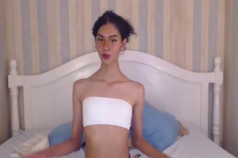 nice-looking Skinny Latin sperm On cam