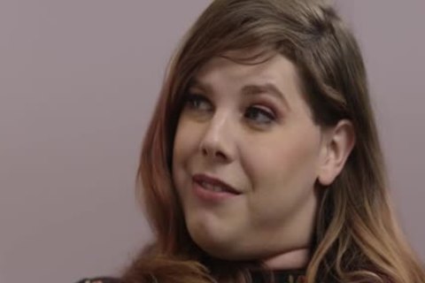 busty TS Chelsea Poe Tastes Colbys rock hard penis