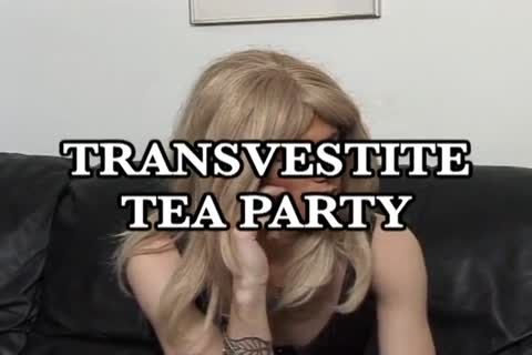 slutty Crossdresser orgy