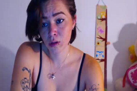 Futanari Jerks Off And Shows Her sleazy love muffins