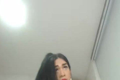 Hung teen lovely sheboy Monsterdick webcam