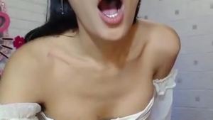 nasty Thailand Ladyboy Strokes Her 10-Pounder