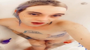 nasty beauty bare Taking A Shower