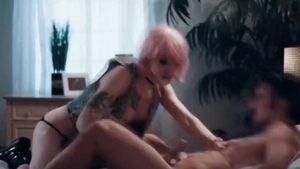 busty Transexual Lena Moon Sucks And Rides Straight boyz cock
