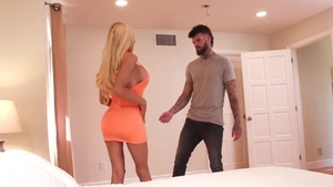 DEVILS shemales - attractive breasty blonde Trans Brittney Kade acquires Her ass Plumbed Hard