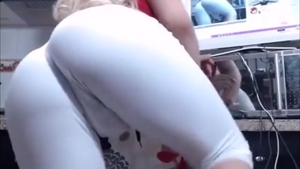 sexy shelady In nasty Pants Shows ass