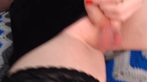 Red Haired In A darksome dress