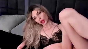 Innocent-looking Tranny Goes Dirty on Cam