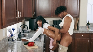 Trans Angels: Dark-Haired Hunk Meets TGirl Dream