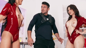 Trans Angels: Emma Bounces on Hard Cock in Weightless Space