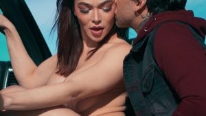 TransAngels: Stranded Beauty Meets Stud Motorcyclist