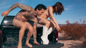 TransAngels: Stranded Beauty Meets Stud Motorcyclist